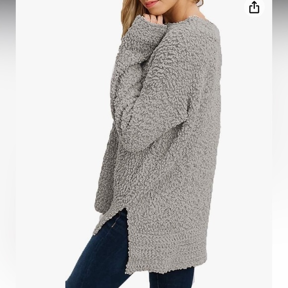 Amazon Brand OhDream Popcorn Sherpa Pullover Sweater - Picture 3 of 7